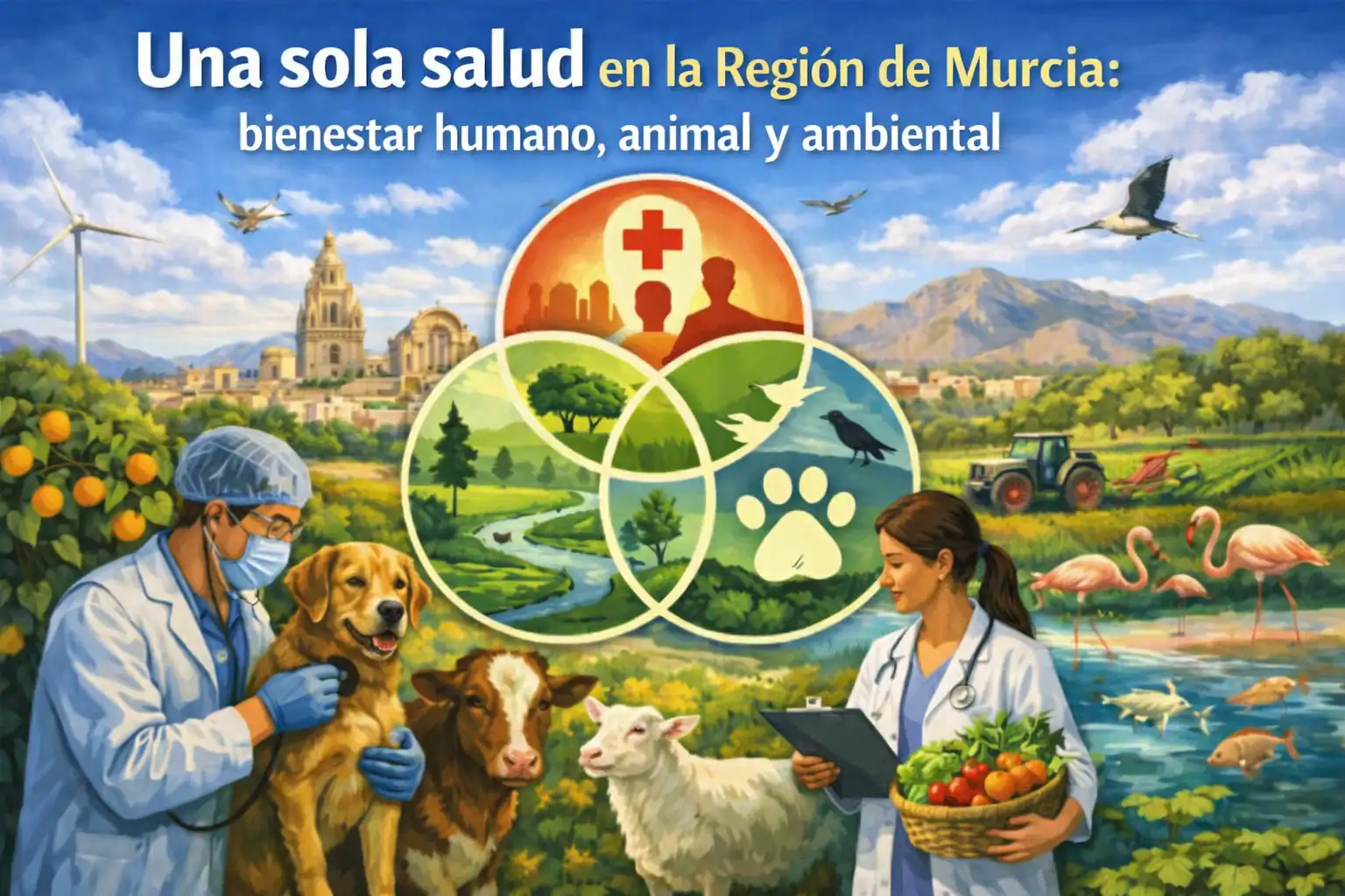 Jornada “Una sola salud en la Región de Murcia: bienestar humano, animal y ambiental”